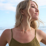 Lamu Necklace Gold Drop 1 - Sahara