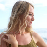 Lamu Necklace Gold Drop 1 - Sahara