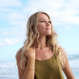 Lamu Necklace Gold Drop 1 - Sahara