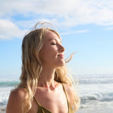 Lamu Necklace Gold Drop 1 - Sahara