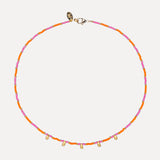 Lamu Child Necklace Gold Drop - Granadilla