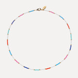 Lamu Necklace Stripes 4 - Carnival