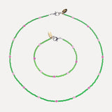 Necklace & Bracelet Set - Watermelon