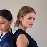 Fringe Earrings - Persimmon