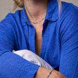 Necklace & Bracelet Set Gold Star - Lagoon