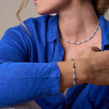 Lamu Necklace Gold Star - Lagoon