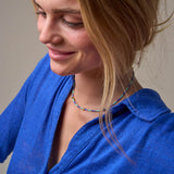 Lamu Necklace Gold Star - Lagoon