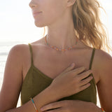 Lamu Necklace Gold Drop 1 - Sahara