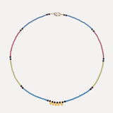 Lamu Necklace Gold Drop 1 - Maasai