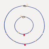 Necklace & Bracelet Set Gold Star - Kariba