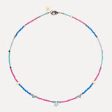 Lamu Necklace Gold Stars - Peponi